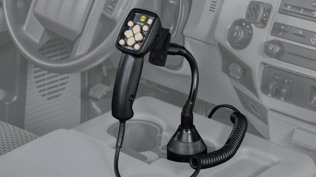 control cup holder mount for truck cab