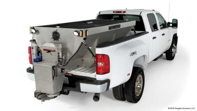 Steel Caster Stainless Hopper Spreader