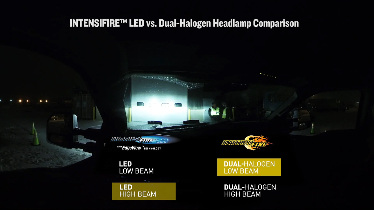 INTENSIFIRE LED Comparison Image
