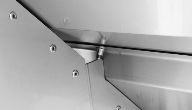 wiring channel for ease of install