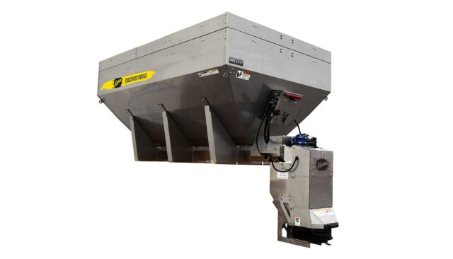 fisher tempest hopper spreader 5.0 cu yd