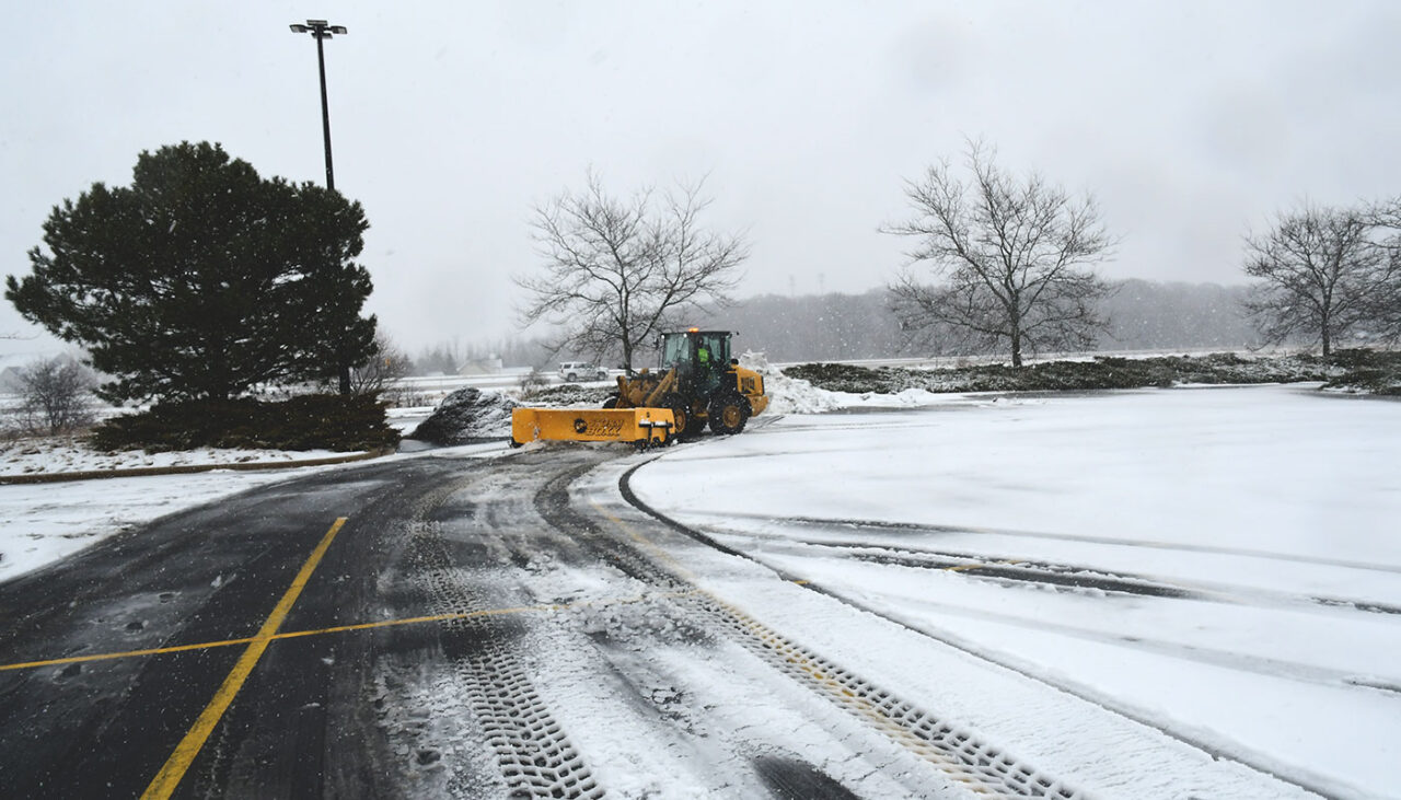storm boxx trace edge technology pusher plow