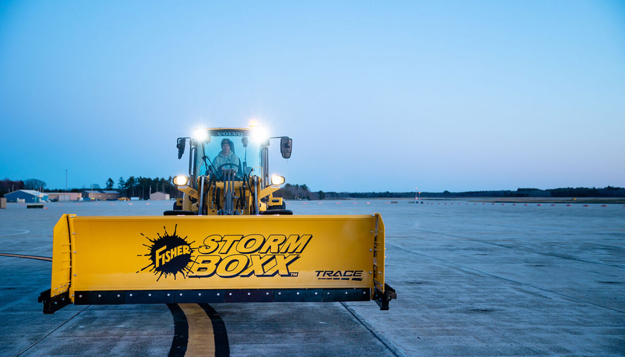 FISHER STORM BOXX HX on runway