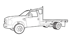 Dump Body, Flatbed, or 15K + GVWR Truck